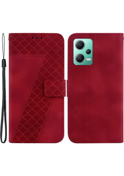 Xiaomi Redmi Için Pu Deri Kabuk Not 12 5g (Çin)/(Hindistan)/(Global)/poco X5 5g 7 Şeklin (Yurt Dışından)