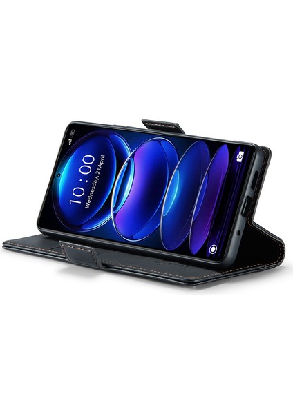 Xiaomi Poco X5 Pro 5g/redmi Için Note 12 Pro Hız 5g/not 12 Pro 5g Rfıd Engelleme Cüzdan Kılıf Deri Deri Flip Stand Telefon Kapak Black (Yurt Dışından) fırsatları
