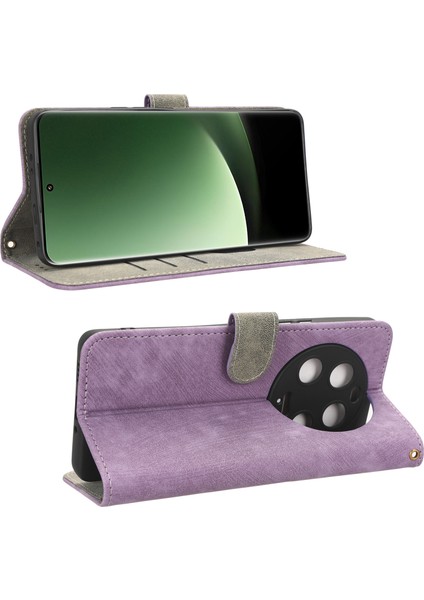 Xiaomi 13 Ultra Cüzdan Stand Telefon Kapağı Rfıd Shap-Purple ile Deri Telefon Kılıfı (Yurt Dışından) fırsatları