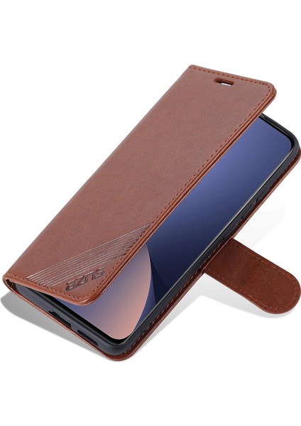 Xiaomi Için 13 Lite/civi 2 5g Stand Telefon Kapağı Pu Deri+Tpu Cüzdan Telefon Kahrolası Brown (Yurt Dışından) indirimleri