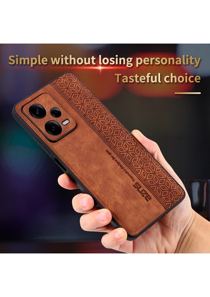 Xiaomi Redmi Için Note 12 Pro 5g Pu Deri Stand Cüzdan Kapağı Strap Baskalı Desen Telefon Kılıfı Anti-Collision Pu Deri Kaplamalı Tpu Kapak Mavisi (Yurt Dışından) fiyatları