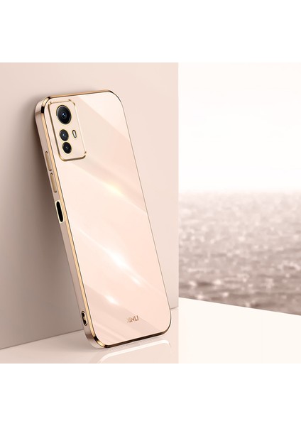 Xiaomi Redmi Için Xinli Anti-Drop Telefon Kılıfı Not 12S 4g Elektrokaplanmış Altın Kenar Tpu Kapak Pembe (Yurt Dışından) indirimleri