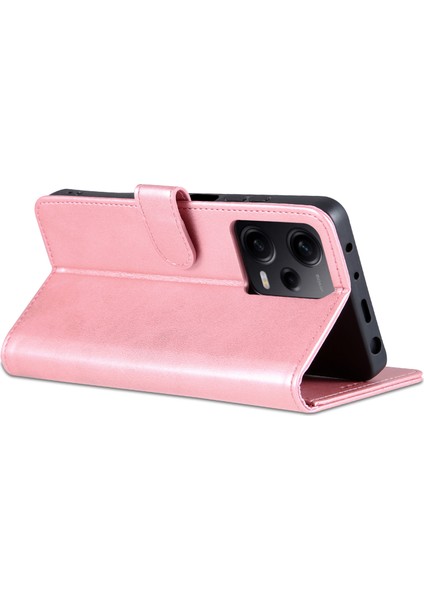 Xiaomi Redmi Için Note 12 Pro 5g/note 12 Pro Speed ​​5g/poco X5 Pro 5g Telefon Kılıfı Pu Deri Cüzdan Stand Flip Folio Koruyucu Kapak Golü Altın (Yurt Dışından)