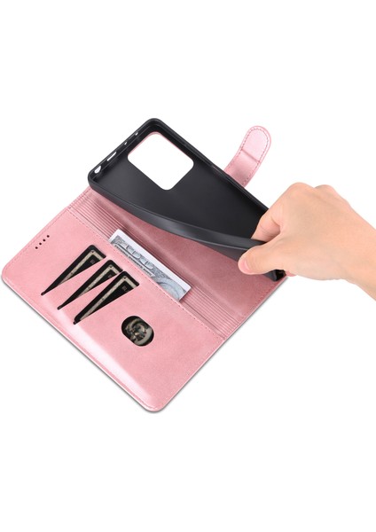 Xiaomi Redmi Için Note 12 Pro 5g/note 12 Pro Speed ​​5g/poco X5 Pro 5g Telefon Kılıfı Pu Deri Cüzdan Stand Flip Folio Koruyucu Kapak Golü Altın (Yurt Dışından)