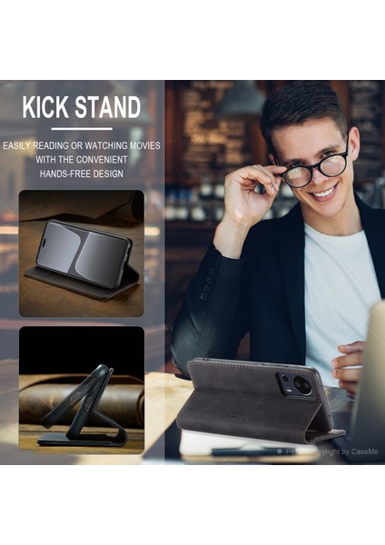 Xiaomi 13 Lite/civi 2 5g Telefon Cüzdan Kılıf Stand Deri Kapak Black (Yurt Dışından) indirimleri