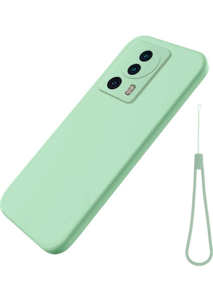 Xiaomi Için Sıvı Silikon Telefon Kılıfı 13 Lite/civi 2 5g Yumuşak Astar Şok Geçirmez Koruyucu Kapak (Yurt Dışından)
