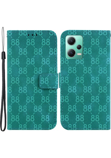Xiaomi Için Poco X5 5g/redmi Note 12 5g (Çin)/(Hindistan)/(Global) Cüzdan Telefon Kılıfı Çift 8 Şeklin (Yurt Dışından)