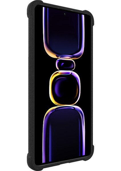 Xiaomi Poco F5 Pro 5g/redmi K60 Pro 5G/K60 5g Damla Geçirmez Telefon Kılıf Mat Yumuşak Tpu Koruyucu Telefon Geri Kapak Black (Yurt Dışından) fırsatları