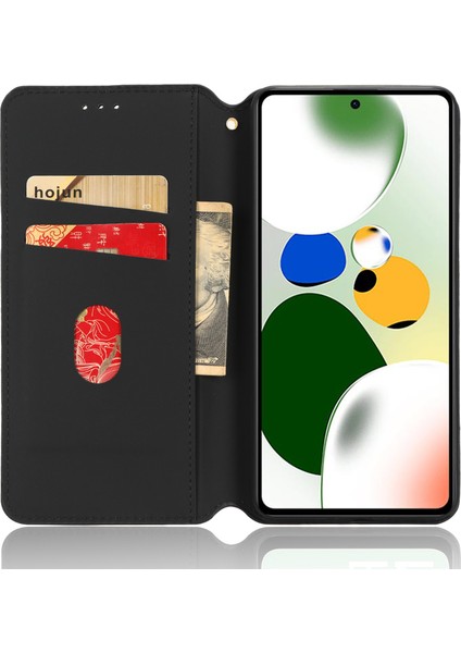 Xiaomi Redmi Için Koruyucu Telefon Kapağı Not 12 Pro 5g/not 12 Pro Speed ​​5g/poco X5 Pro 5g Rhombus Desen Basılı Manyetik Pu Deri Flip Cüzdan Kılıfı Stand-Red (Yurt Dışından) fırsatları