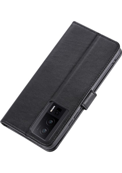 Xiaomi Poco F5 Pro 5g/redmi K60 Pro 5G/K60 5g Stand Cüzdan Koruyucu Telefon Kapağı Black Için Telefon Deri Kılıfı (Yurt Dışından) indirimleri