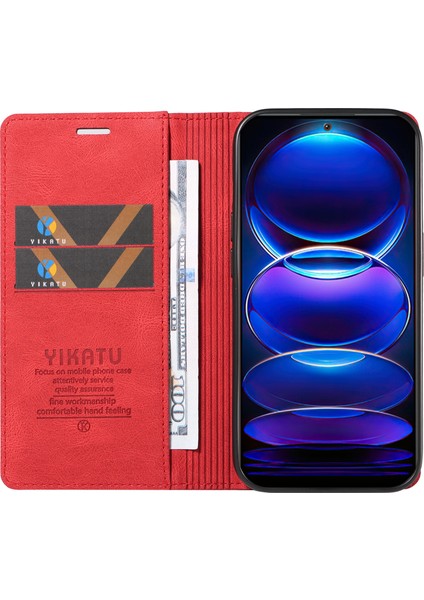 Xiaomi Redmi Için Note 12 5g (Çin)/(Hindistan)/(Global)/poco X5 5g Cilt Touch Deri Stand Kapağı Cüzdan Telefon Kılıfı (Yurt Dışından) fiyatları