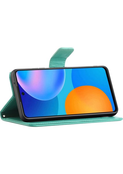 Xiaomi Redmi Için Deri Telefon Kılıfı Not 12S 4g Kelebek Çiçek (Yurt Dışından)