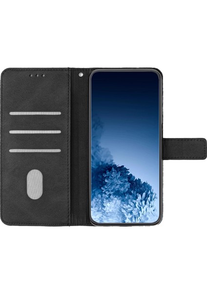 Xiaomi Redmi Için Note 12 5g (Global)/(Hindistan)/(Çin)/poco X5 5g Baskı Mandala Çiçek Flip Deri Telefon Kapak Black (Yurt Dışından)