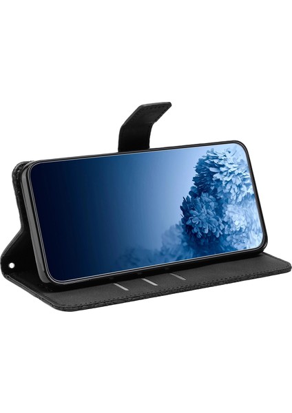 Xiaomi Redmi Için Note 12 5g (Global)/(Hindistan)/(Çin)/poco X5 5g Baskı Mandala Çiçek Flip Deri Telefon Kapak Black (Yurt Dışından)