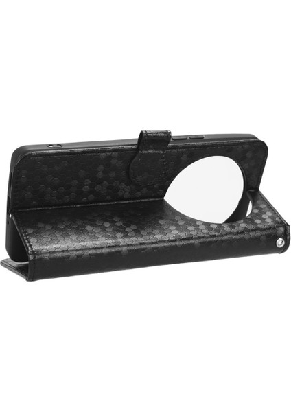 Xiaomi Için 13 Ultra Telefon Cüzdanı Pu Deri Stand Dot Desen Baskılı Telefon Kapağı Black (Yurt Dışından) fırsatları