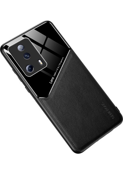 Xiaomi 13 Lite/civi 2 5g Anti-Fall Kapak Pu Deri Kaplamalı Tpu+Pc Telefon Kılıfı (Yurt Dışından)