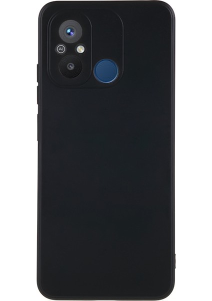 Xiaomi Redmi Için 12C 4g Ka Tpu Telefon Kılıfı Fiber Astar Çekme Kanıtı Koruyucu Kapak Black (Yurt Dışından)