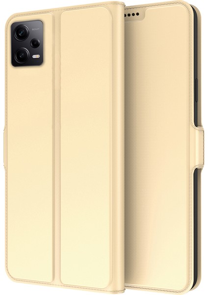 Xiaomi Redmi Için Note 12 Pro 5g/note 12 Pro Speed ​​5g/poco X5 Pro 5g Telefon Standı Pu Deri+Tpu Kart Tutucu Telefon Kapak-Sold (Yurt Dışından)