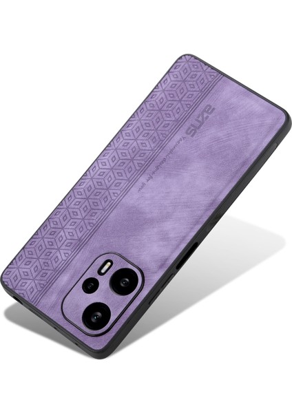Xiaomi Redmi Için Telefon Kılıfı Not 12 Turbo/poco F5 5g, Pu Deri+Tpu Baskılı Telefon Kapak Morası (Yurt Dışından) fırsatları