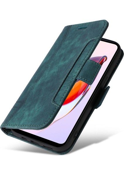 Xiaomi Redmi Için 12C 4G/11A 4g/poco C55 4g Cüzdan Telefon Kılıfı Şok Geçirmez Pu Deri Kapak Yeşili (Yurt Dışından) indirimleri