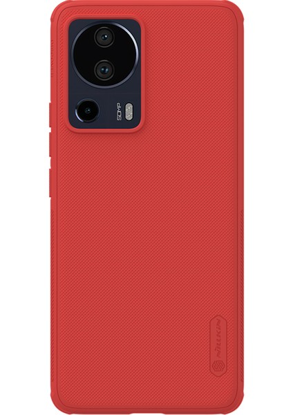 Xiaomi 13 Lite/civi 2 5g Mat Telefon Kılıfı Pc+Tpu Cep Telefonu Kapak-Kırmızı (Yurt Dışından)