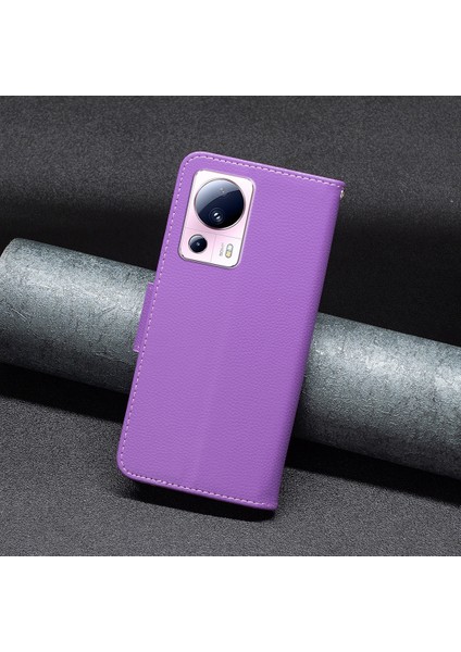 Xiaomi 13 Lite/civi Için 2 5g Pu Deri Cüzdan Kapağı Litchi Doku Stand Telefon Kılıfı (Yurt Dışından) indirimleri