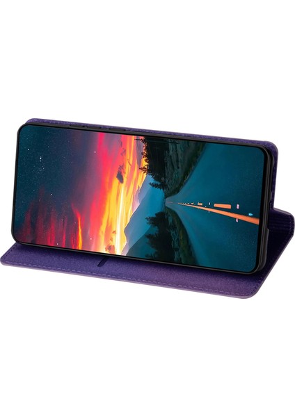 Xiaomi Için 13 Lite/civi 2 5g Pu Deri Glitter Telefon Kılıfı Stand Cep Telefonu Kart Tutucu-Doğru (Yurt Dışından) modelleri