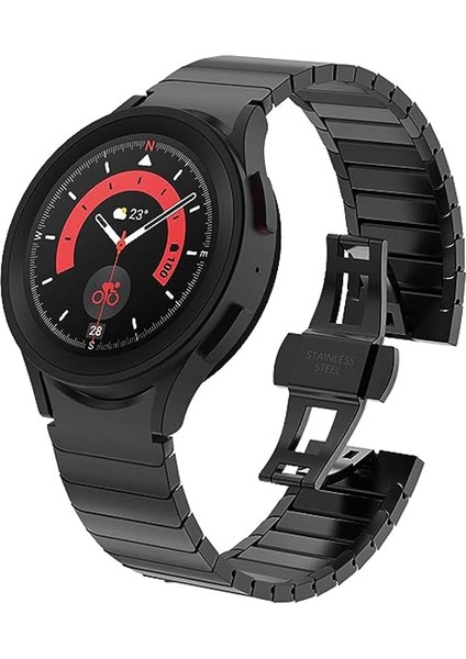 Samsung Galaxy Watch 4 5 6 7 FE 40 40 44 Classic 42 43 46 47 mm Kordon Baklalı Metal Kordon