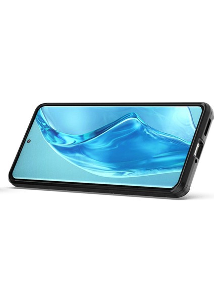 Xiaomi 12S Ultra 5g Yüzük Kickstand Telefon Kılıfı Esnek Tpu Sabit Pc Anti-Slip Sağlam Koruyucu Kapak Black (Yurt Dışından) modelleri