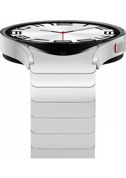 Samsung Galaxy Watch 4 5 6 7 FE 40 40 44 Classic 42 43 46 47 mm Kordon Baklalı Metal Kordon