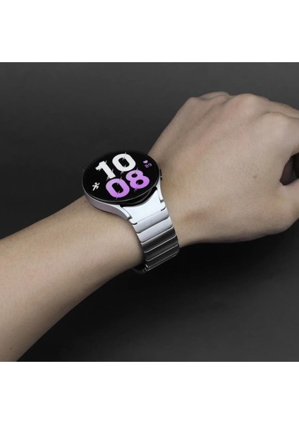 Samsung Galaxy Watch 4 5 6 7 FE 40 40 44 Classic 42 43 46 47 mm Kordon Baklalı Metal Kordon fırsatları