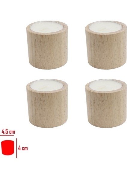 Mumluk 4 Lu Yuvarlak Ahsap fiyatları