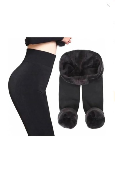 Penti Ultra Sıcak Tutan Iç Pelüş Tayt Siyah modelleri