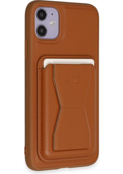 HDD iPhone 11 Kılıf Hd Deri Luxury Magnet Kartvizitli Kapak modelleri