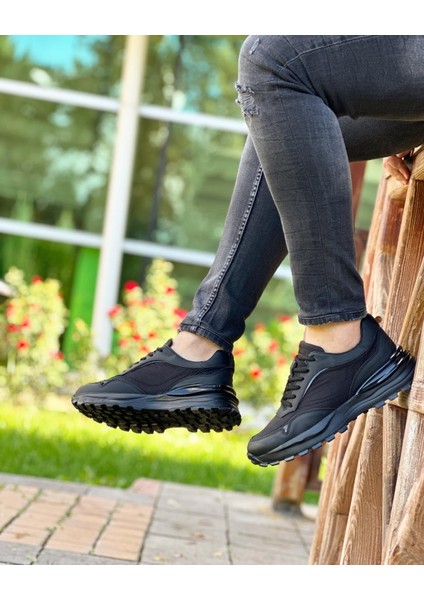 BLACK MONSAR 0377 HAKİKİ DERİ ERKEK SNEAKER SİYAH fiyatları