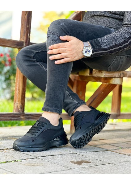 BLACK MONSAR 0377 HAKİKİ DERİ ERKEK SNEAKER SİYAH fırsatları