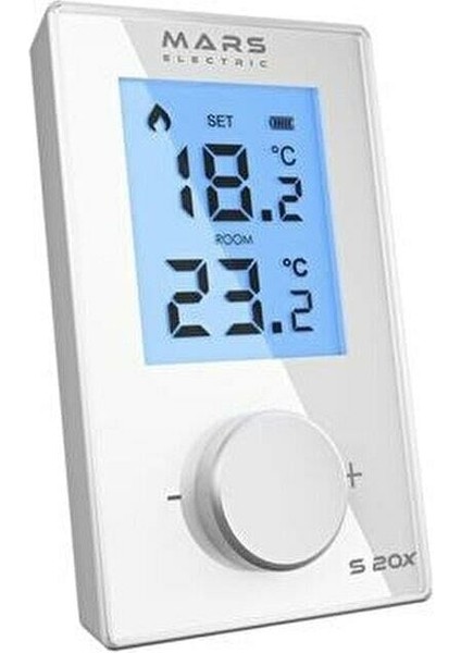 Mars S20X Kablolu Oda Termostadı Beyaz