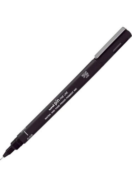 Uniball Pin 0.05 Fine Line Akrilik Uçlu Kalem Siyah 3 Adet