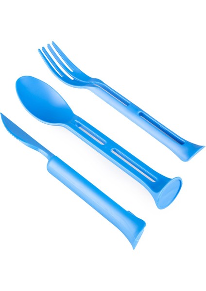 Combo 3 In 1 Çatal Kaşık Set (Mavi) fırsatları
