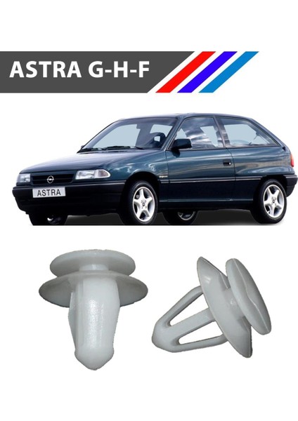 Nvr - Astra H-G-F Kapı Döşeme Klipsi 50 Adetli Paket 90321122 modelleri