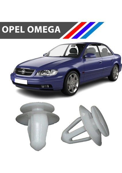 Nvr Opel Omega Kapı Döşeme Klipsi 50 Adetli Paket 90321122