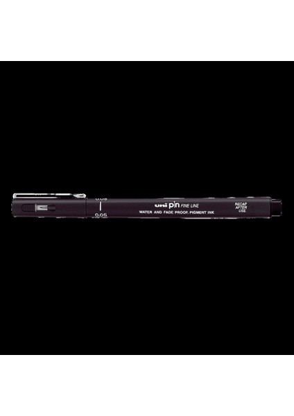 Uniball Pin 0.7 Fine Line Akrilik Uçlu Kalem Siyah 3 Adet