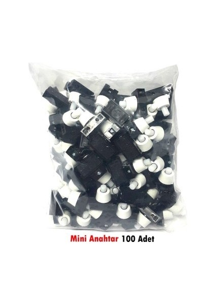 IC-192A Mini Çıt-Çıt Anahtar On-Off - 100 Adet