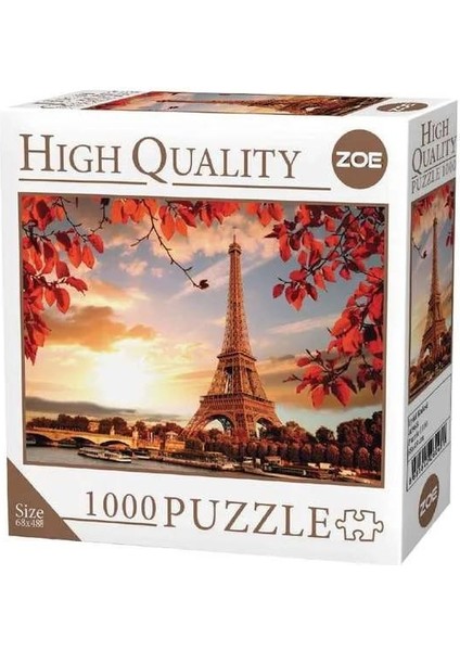 1000 Parça Eyfel Kulesi Puzzle