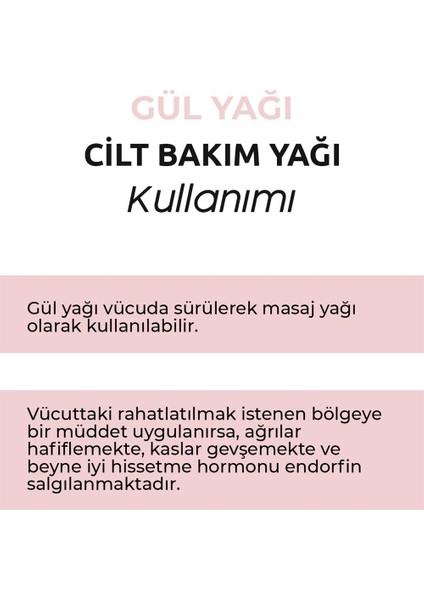 Rose Oil - Gül Yağı 0,67 Fl.Oz 20 ml