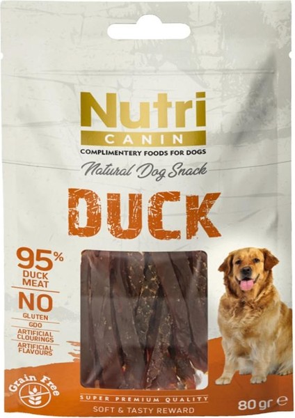 Tahılsız 80 gr Ördek Etli Köpek Ödülü 1 Adet