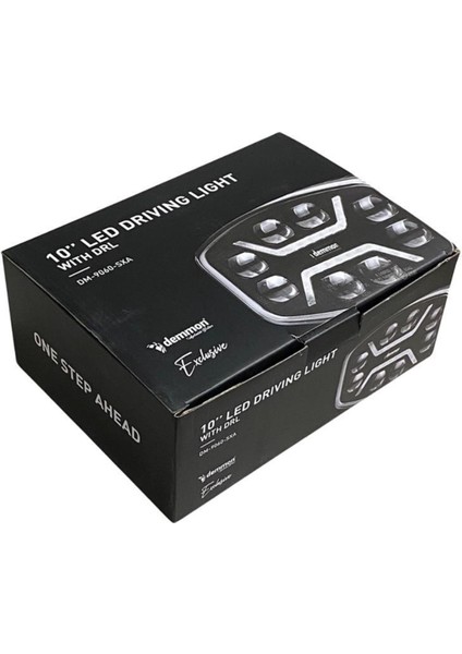 9V-32V Gündüz Sürüş Lambası (8+24 Ledli) (48W) (245*139*90) Beyaz modelleri