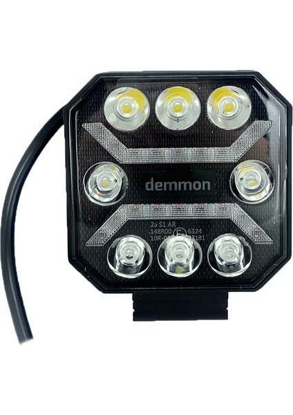 DM-5035-SXR 9V-32V Offroad LED Gündüz Aydınlatması Kare