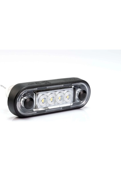 Beyaz 4 Ledli Parmak Lamba 12V-36V Kablolu 85X28 modelleri