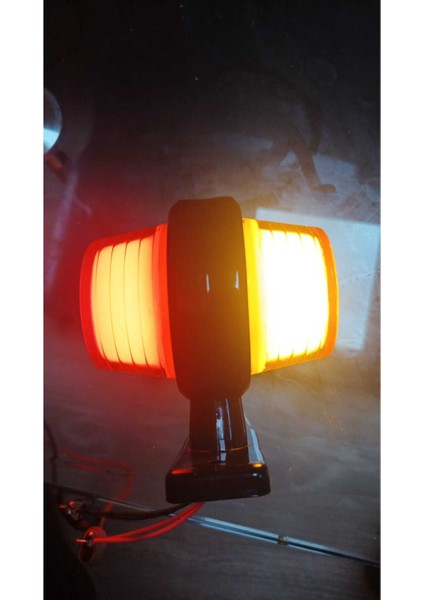 Horpol Tipi Neonlu Takoz Lamba 12&24V Sarı Kırmızı indirimleri